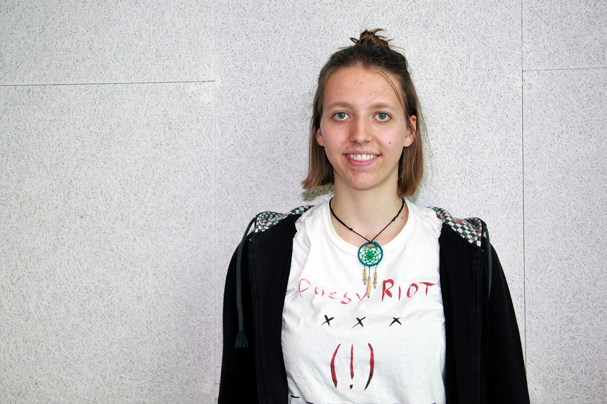 Philosophie-Studentin Anna Sutter gewinnt den Förderpreis der Universität Bern. Bild: Wissenschafts-Olympiade