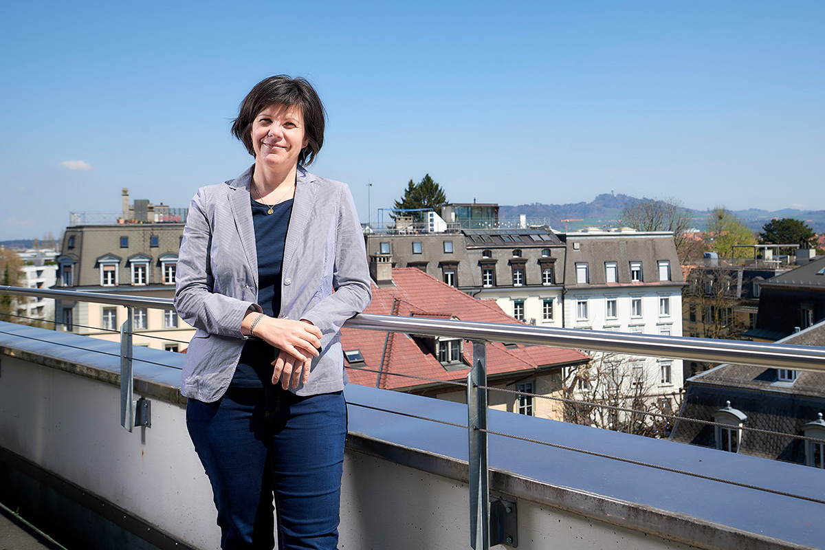 Heike Mayer ist Professorin für Wirtschaftsgeographie am Geographischen Institut und Mitglied des Zentrums für Regionalentwicklung an der Universität Bern. © Universität Bern / Bild: Adrian Moser