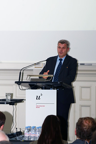 Für Regierungsrat Christoph Ammann ist Innovation ein Grundpfeiler für einen starken Medizinalstandort Bern.