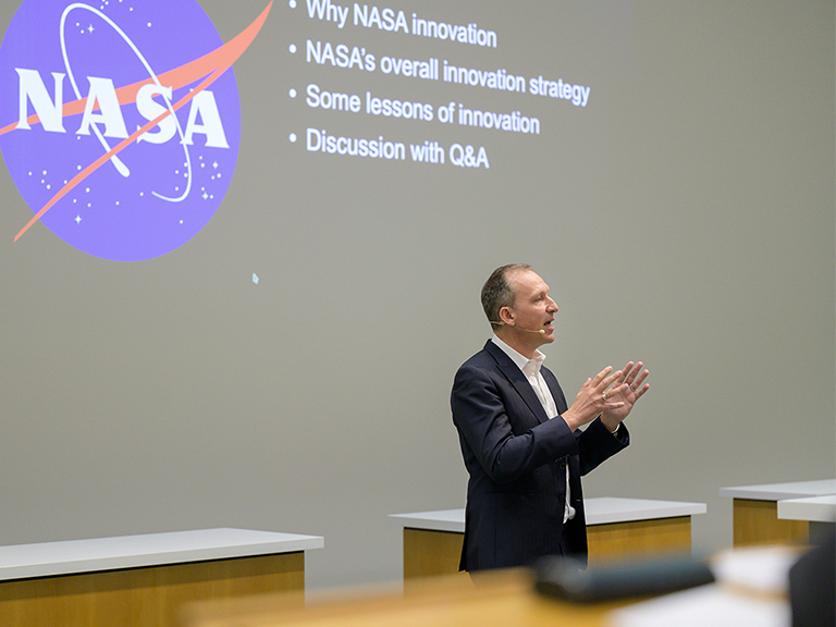 "Innovation means creating something from nothing"