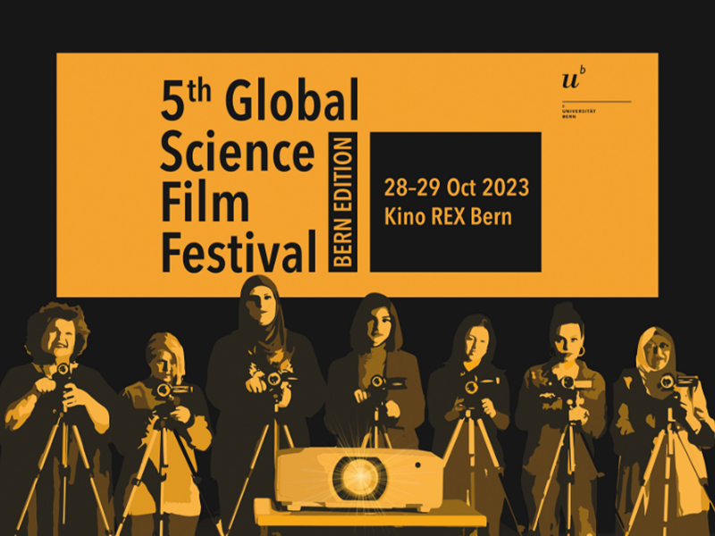 Poster der 5. Ausgabe des Global Science Film Festivals. @zvg