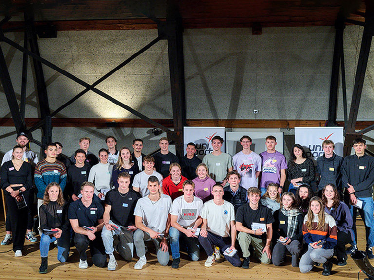 Bildergeschichte Spitzensport und Studium