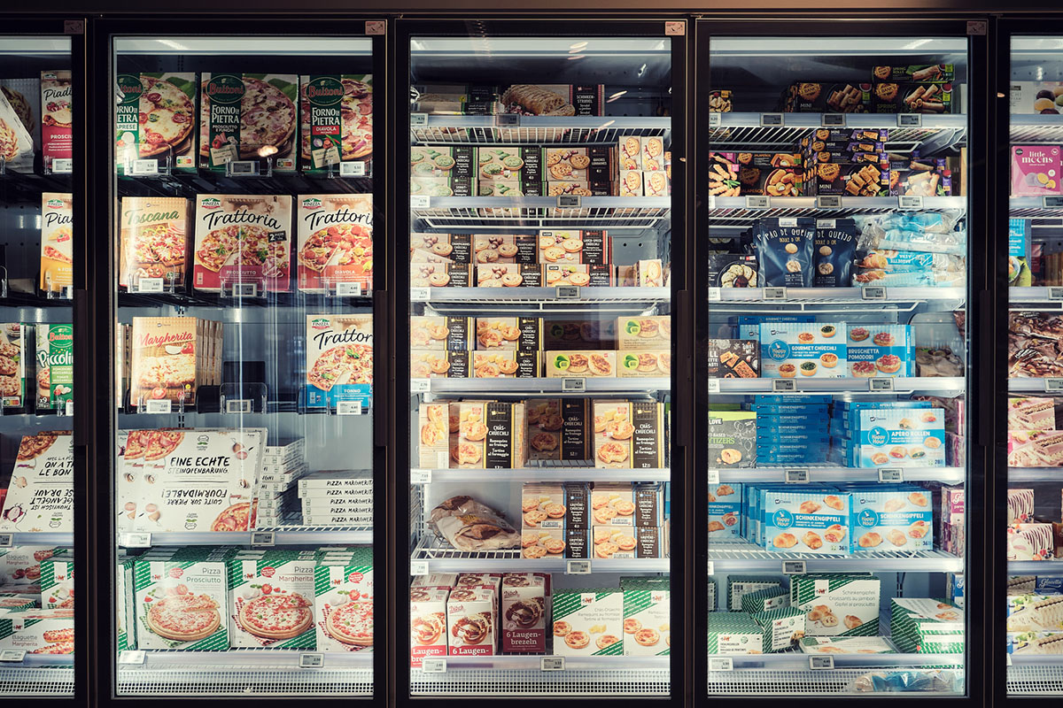 Optimaler Blick auf die Warenauslage – mit den teuersten Produkten auf Augenhöhe. © Dres Hubacher