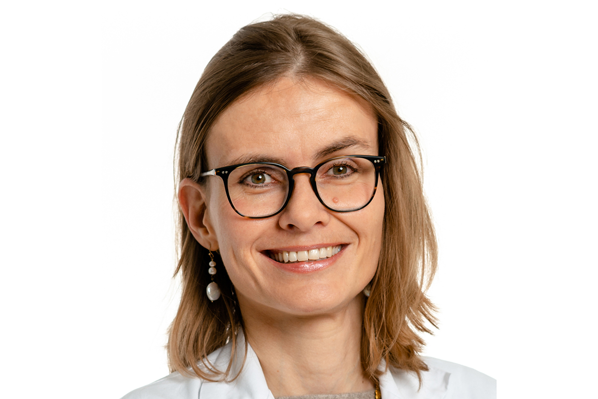 PD Dr. med. et. phil. Maria Luisa Balmer, Assistenzärztin an der Universitätsklinik für Diabetologie, Endokrinologie, Ernährungsmedizin & Metabolismus (UDEM). © InselspitalBern