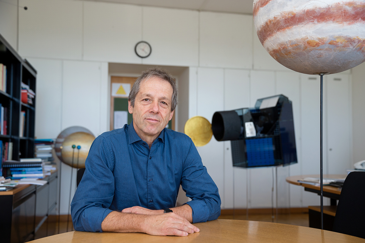 Willy Benz, Direktor des Nationalen Forschungsschwerpunkts PlanetS. Bild: Alessandro Della Bella