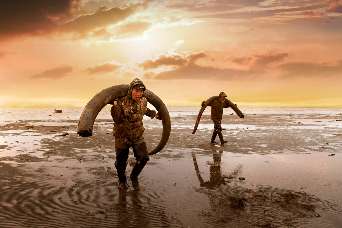 Eine trügerische Idylle: Die Mammutelfenbein-Jäger auf Neusibirien. © FRENETIC FILMS