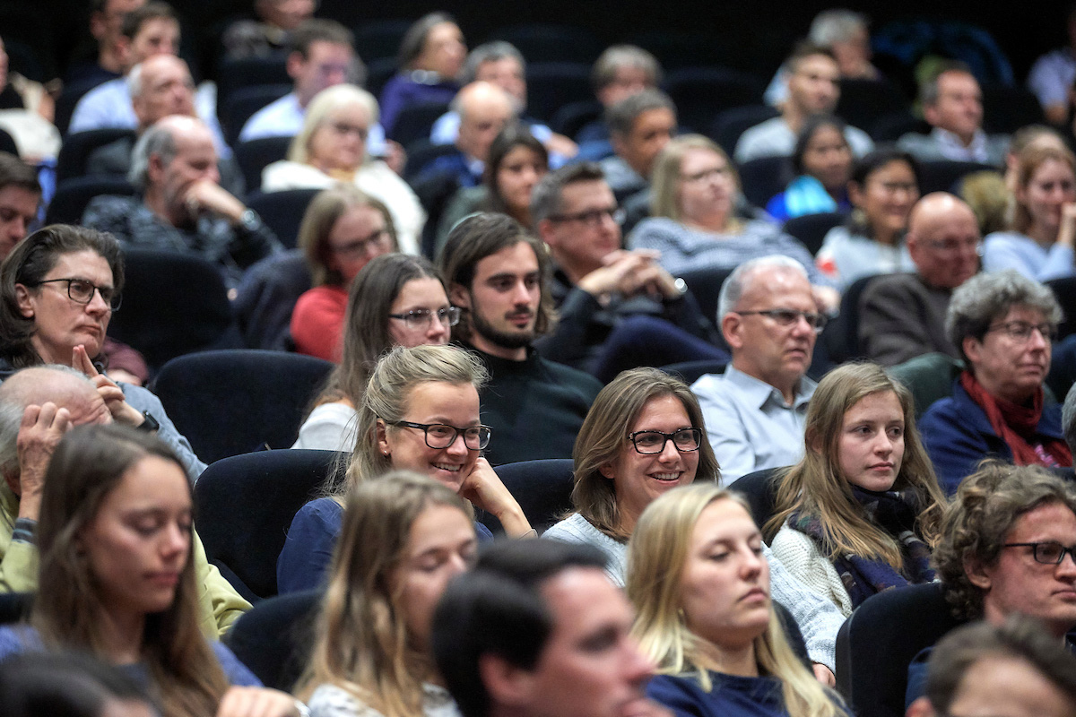 Vollbesetzte Ränge im Kino CineClub. © Universität Bern / Adrian Moser