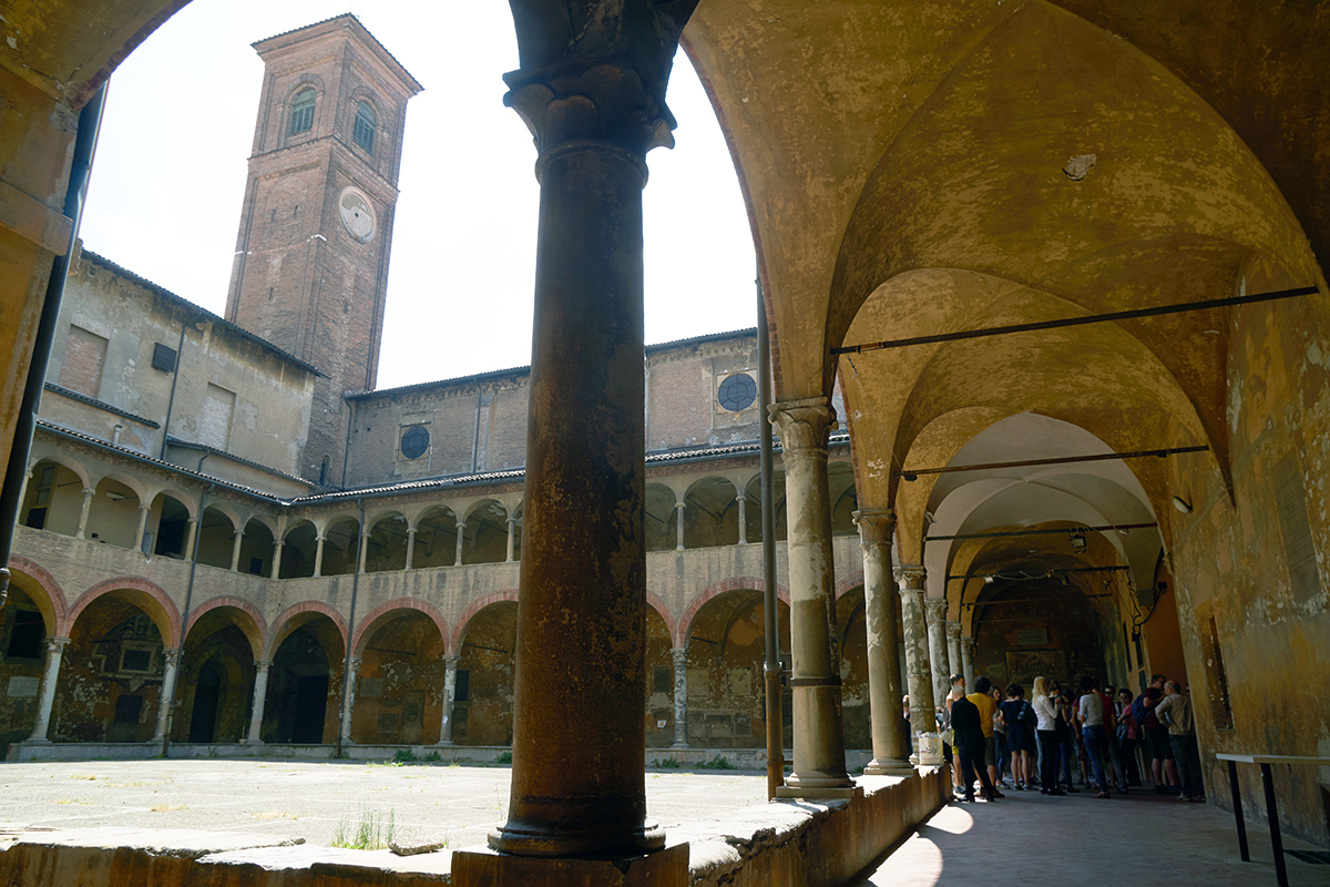 In der Basilica di San Martino führten das Uniorchester und der Chor des Collegium Musicum Bologna ein gemeinsames Konzert auf.