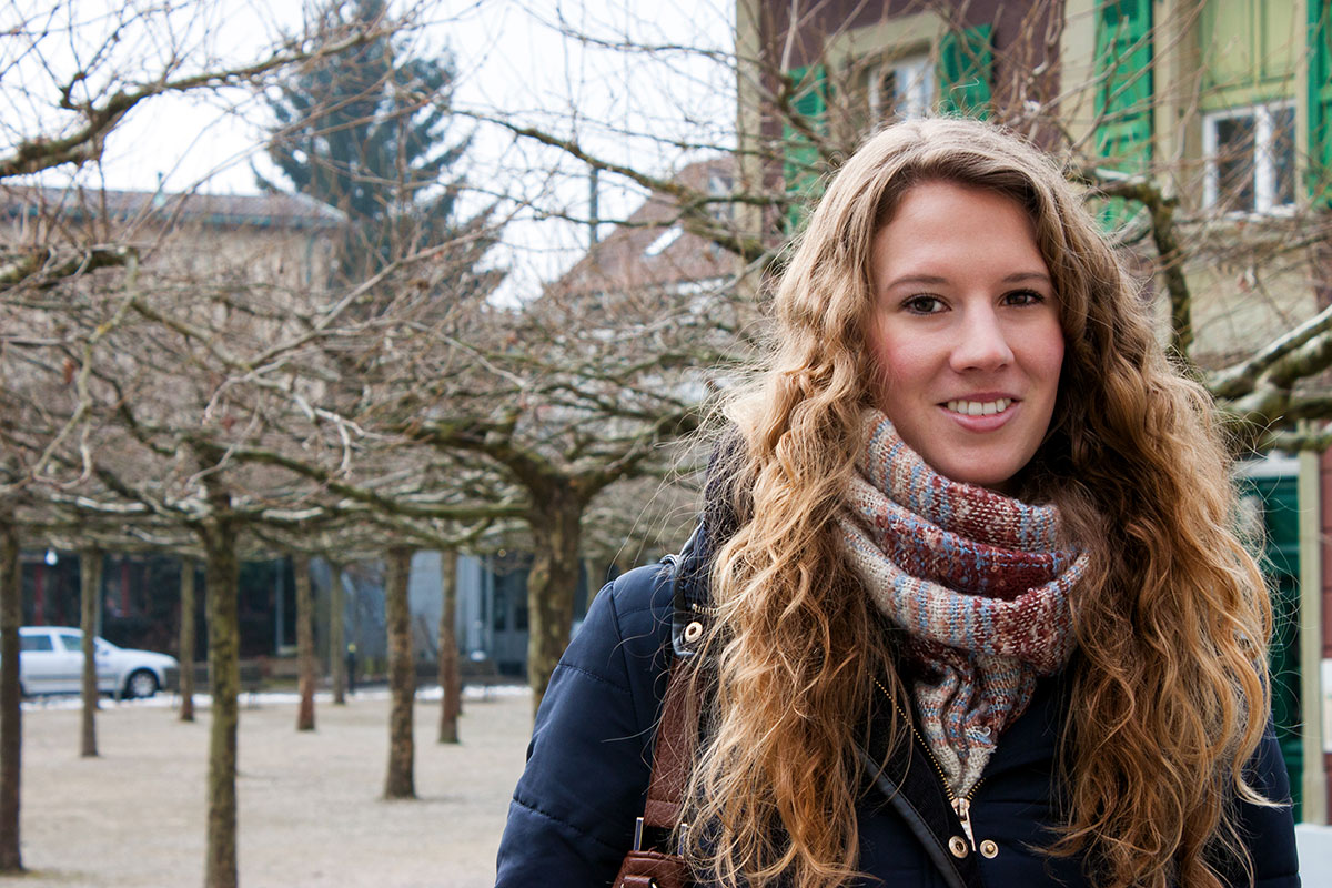 Hat gerade ihr Masterstudium in Lateinamerikastudien begonnen: Eliane Wälti. Bild: © Universität Bern