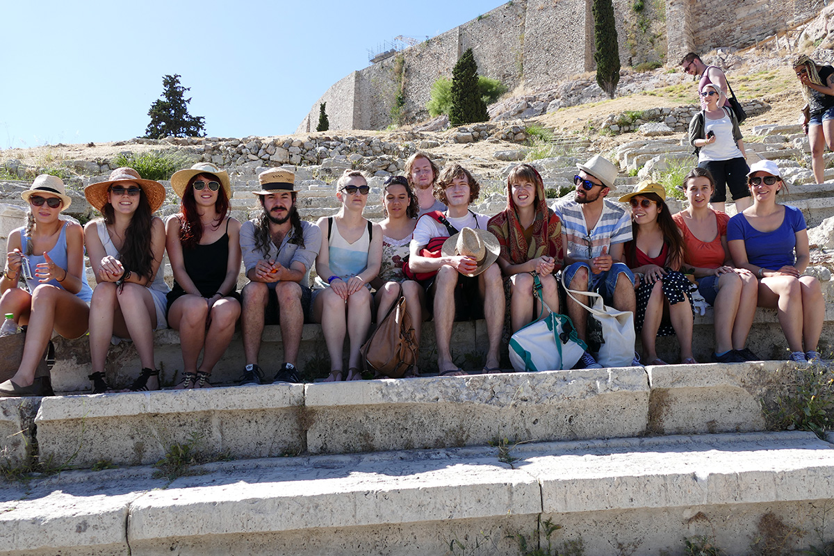 Exkursion nach Athen 2015. Bild: zvg ITW