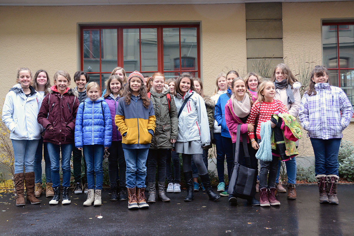 Die Mädchen aus dem «Blitzschnupperkurs als Gesellschaftswissenschafter_in»