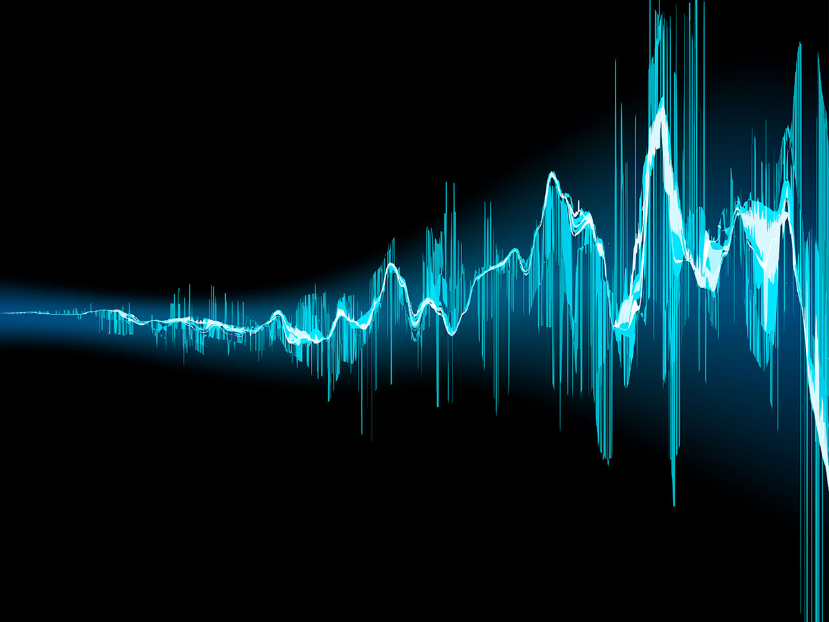 Grafische Darstellung von Soundwaves