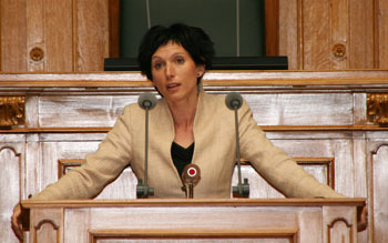 Nationalratspräsidentin Pascale Bruderer Wyss
