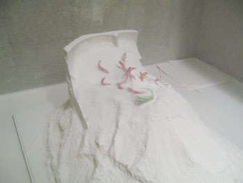 Foto des fertigen Produktes des 3-D-Druckers