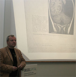Manfred Spitzer bei seinem Vortrag