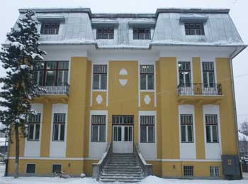 Foto des Gebäudes beziehungsweise der Villa, in der die Kinderchirurgische Station eingerichtet wurde