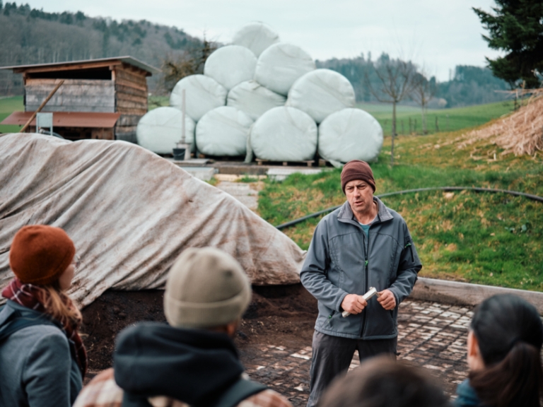 Klimaschutz mit Emmentaler Biogas