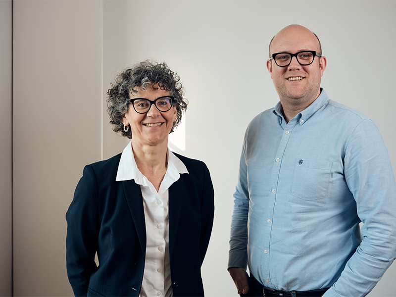 Brigitte Aebi und Claude Johner