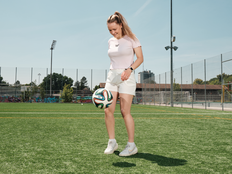 Nicole Tiller kehrt nach ihrem Kreuzbandriss gerade erst ins Training zurück.