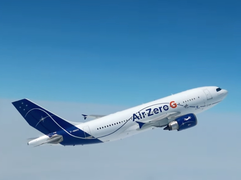 Planetenentstehung ZeroG Flug